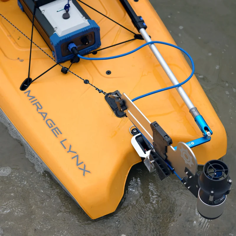 Hobie Lynx Gudgeon with Universal Versa Rudder™ Adapter and Pole Steering - Image 4