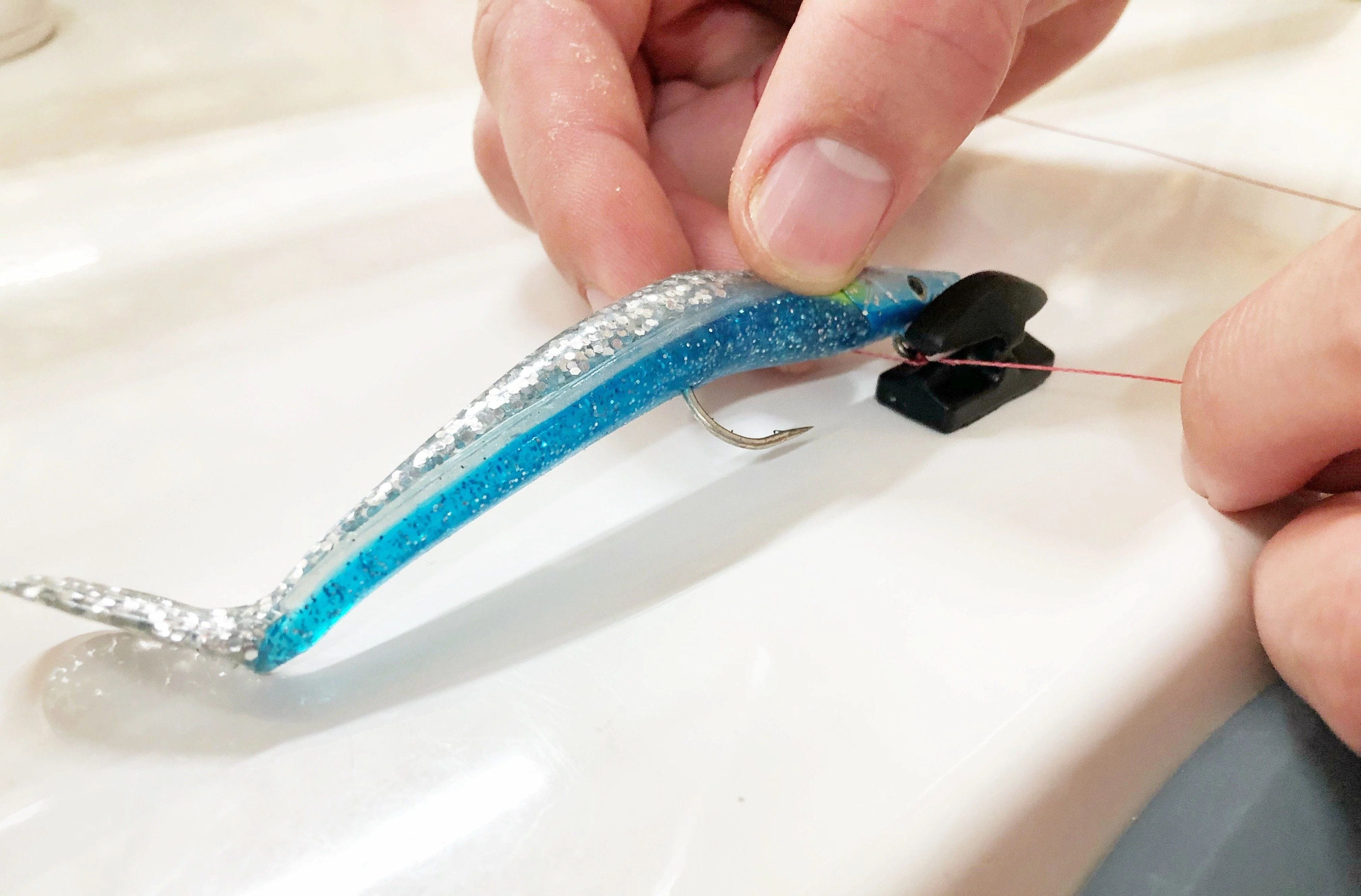 Line Cutterz Ceramic Blade Peel & Stick Flat Mount - Glow-in-the-Dark - Image 6